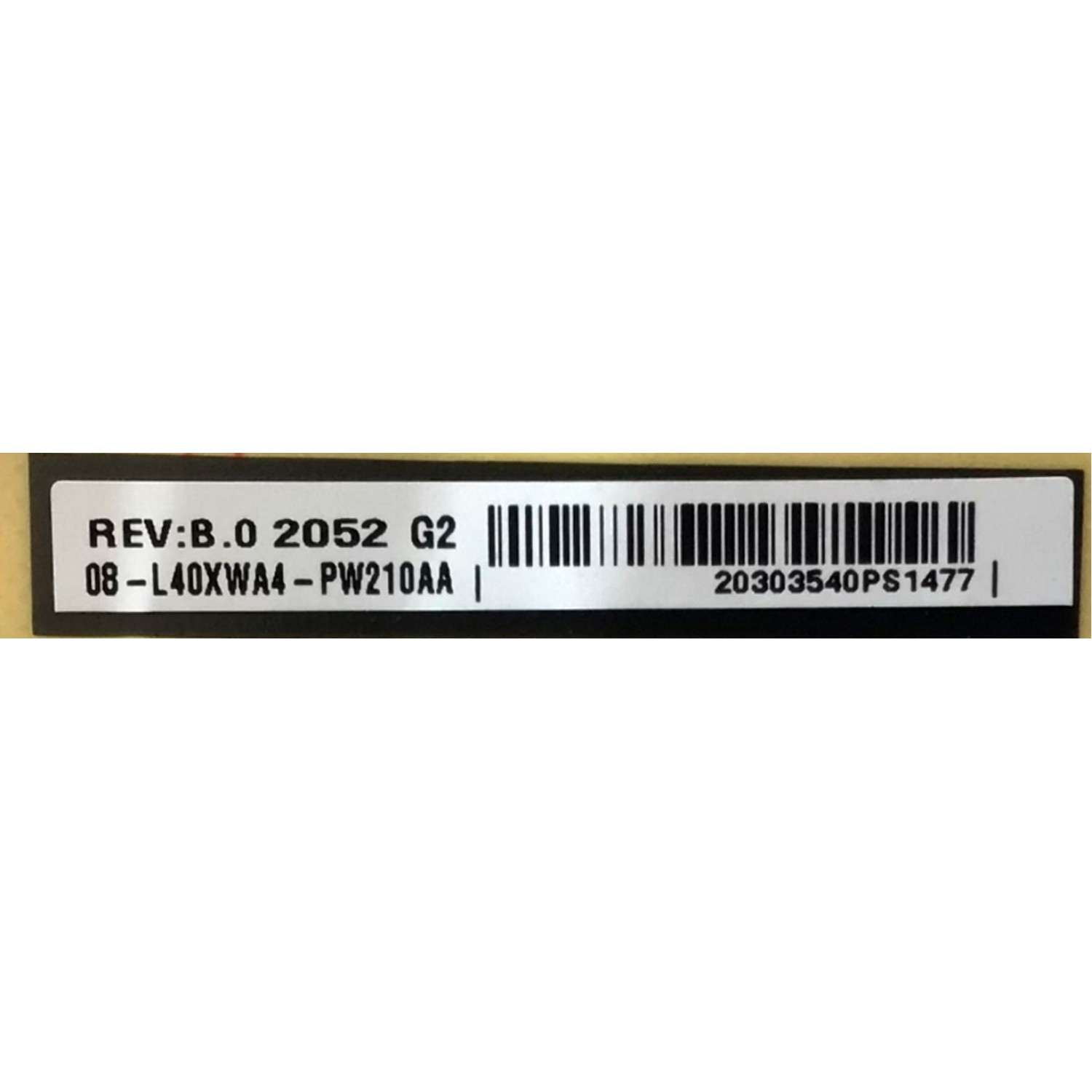 KIT DE TARJETAS PARA TV TCL / MAIN 08-CS75CUN-OC406AA / 40-RT51L2-MAB2HG / FUENTE 08-L40XWA4-PW210AA / 40-L40XW4-PWB1CG / T-CON 34291100AZ / CSC02-1 / PANEL LVU750NDEL / MODELO 75S434 - Imagen 2